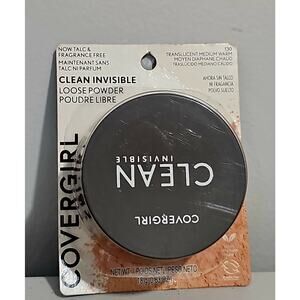 Covergirl Clean Invisible Loose Powder TRANSLUCENT MEDIUM WARM 130 NEW